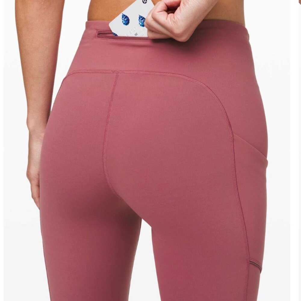 Lululemon Speed Up Tight 28” – Moss Rose | Size 6 | Full-On Luxtreme | NWOT